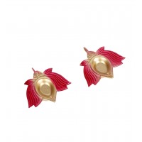 Red Lotus Dia Set of 2